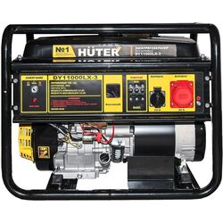 Бензиновый генератор Huter DY11000LX-3