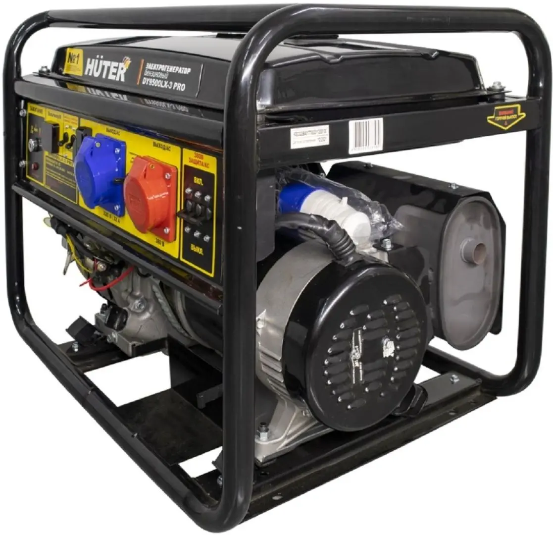Бензиновый генератор Huter DY9500LX-3 Pro