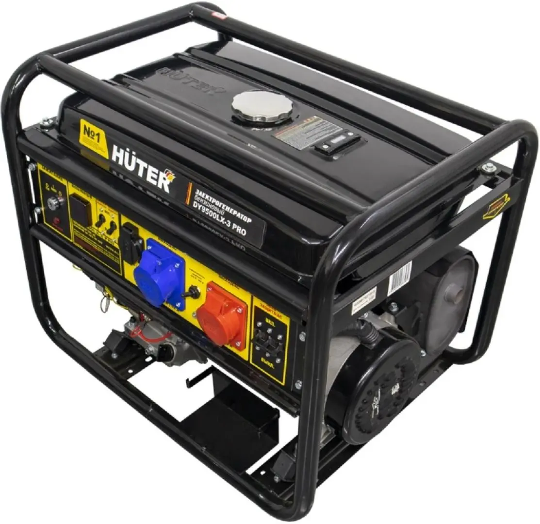 Бензиновый генератор Huter DY9500LX-3 Pro