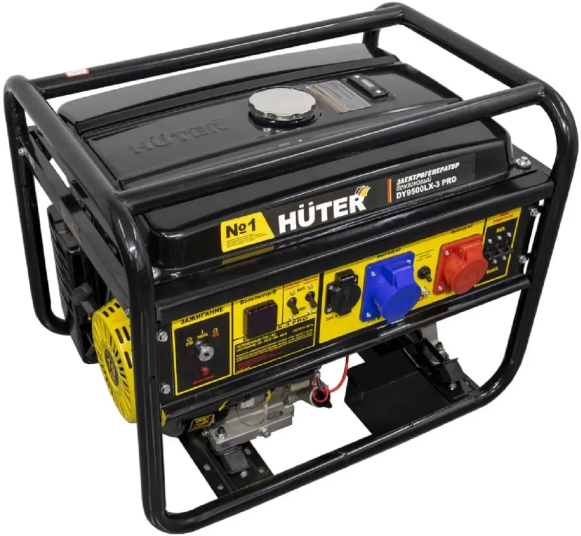 Бензиновый генератор Huter DY9500LX-3 Pro