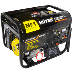 Бензогенератор Huter DY6500LXW Thumb