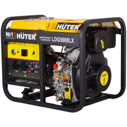 Дизельный генератор Huter LDG 5000LX Thumb