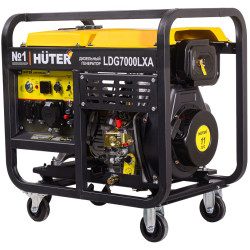 Дизельный генератор Huter LDG 7000LXА Thumb