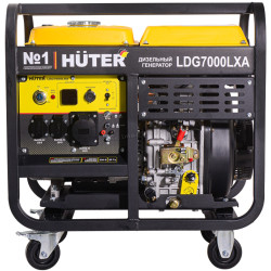 Дизельный генератор Huter LDG 7000LXА