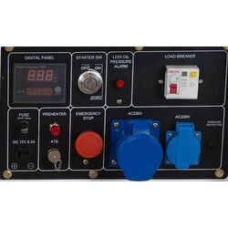 Generator pe diesel Hyundai DHY6001SE (Black) Thumb