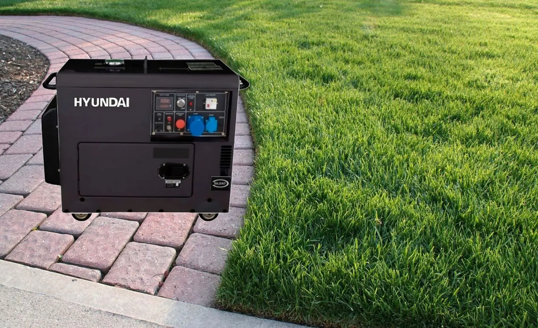 Generator pe diesel Hyundai DHY6001SE (Black)