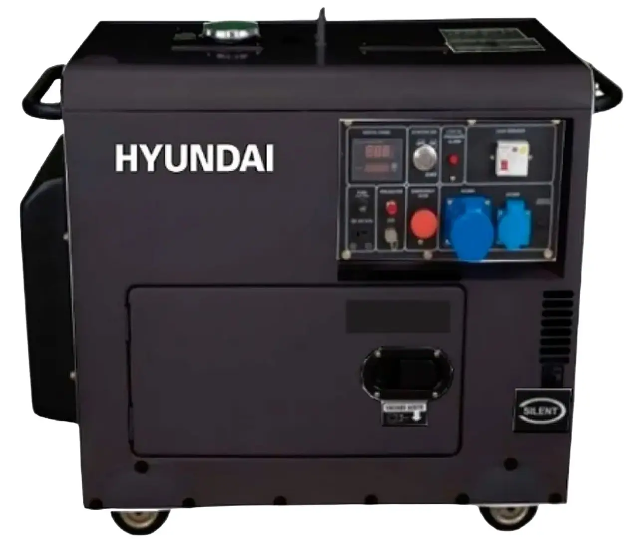 Generator pe diesel Hyundai DHY6001SE (Black)