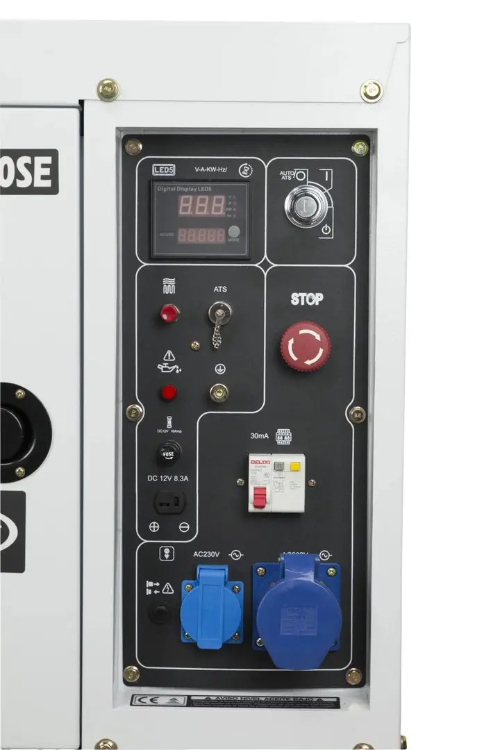 Дизельный генератор Hyundai DHY8600SE