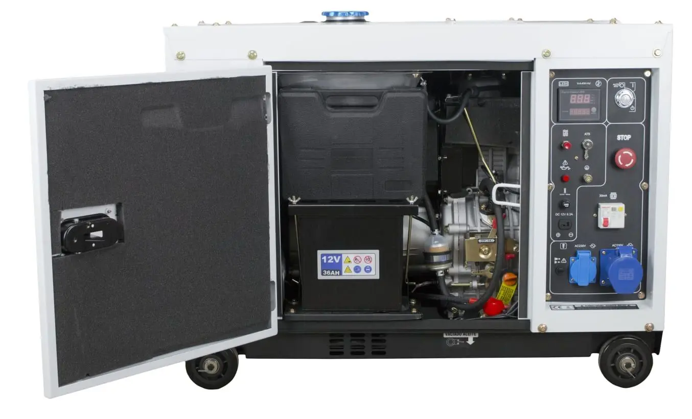 Дизельный генератор Hyundai DHY8600SE