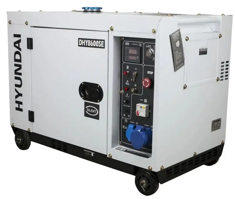 Дизельный генератор Hyundai DHY8600SE