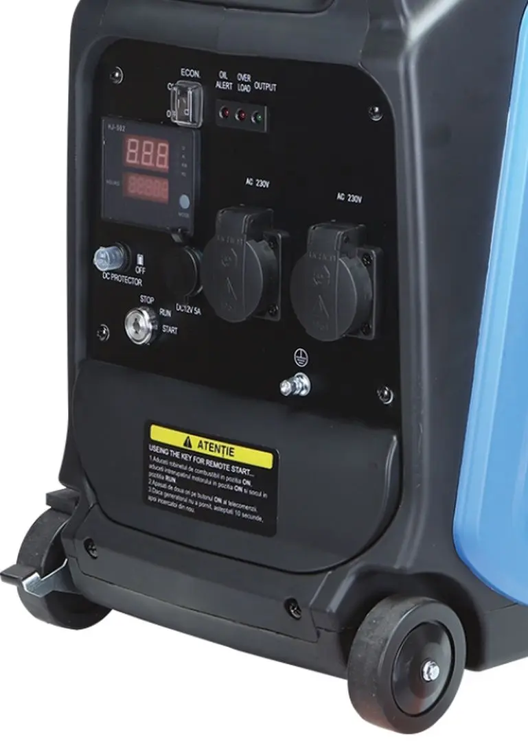 Generator pe benzina cu invertor Hyundai HY3500XSE (Black/Blue)