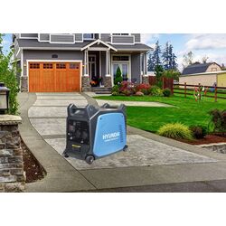 Generator pe benzina cu invertor Hyundai HY3500XSE (Black/Blue) Thumb