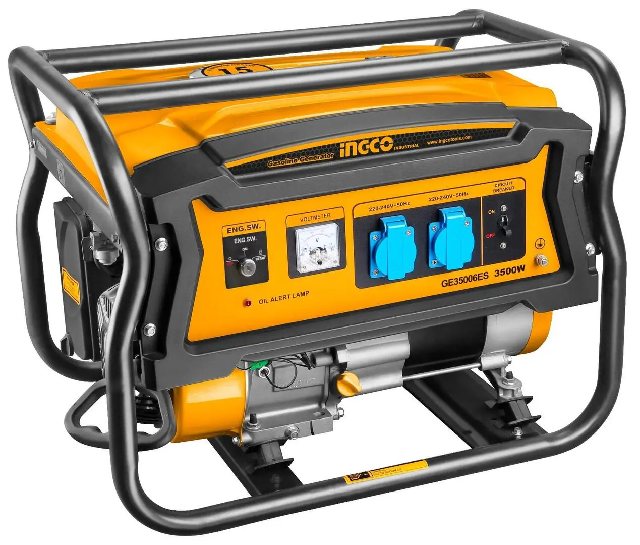 Бензиновый генератор Ingco GE35006ES