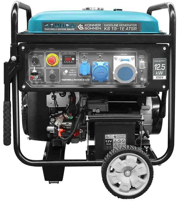 Бензиновый генератор Konner & Sohnen KS 15-1E-ATSR