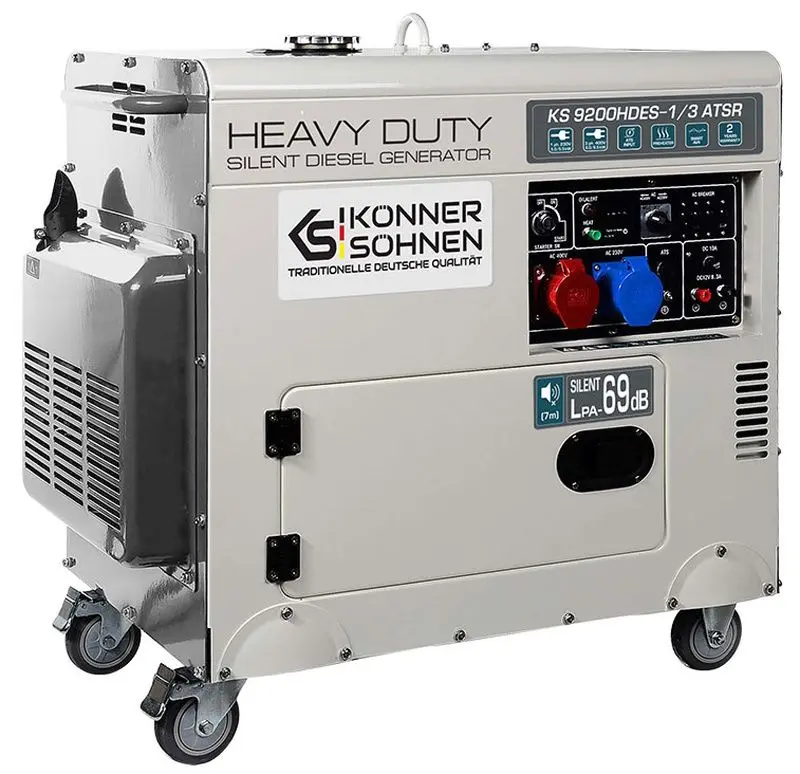 Дизельный генератор Konner&Sohnen KS 9200HDES-1/3 ATSR