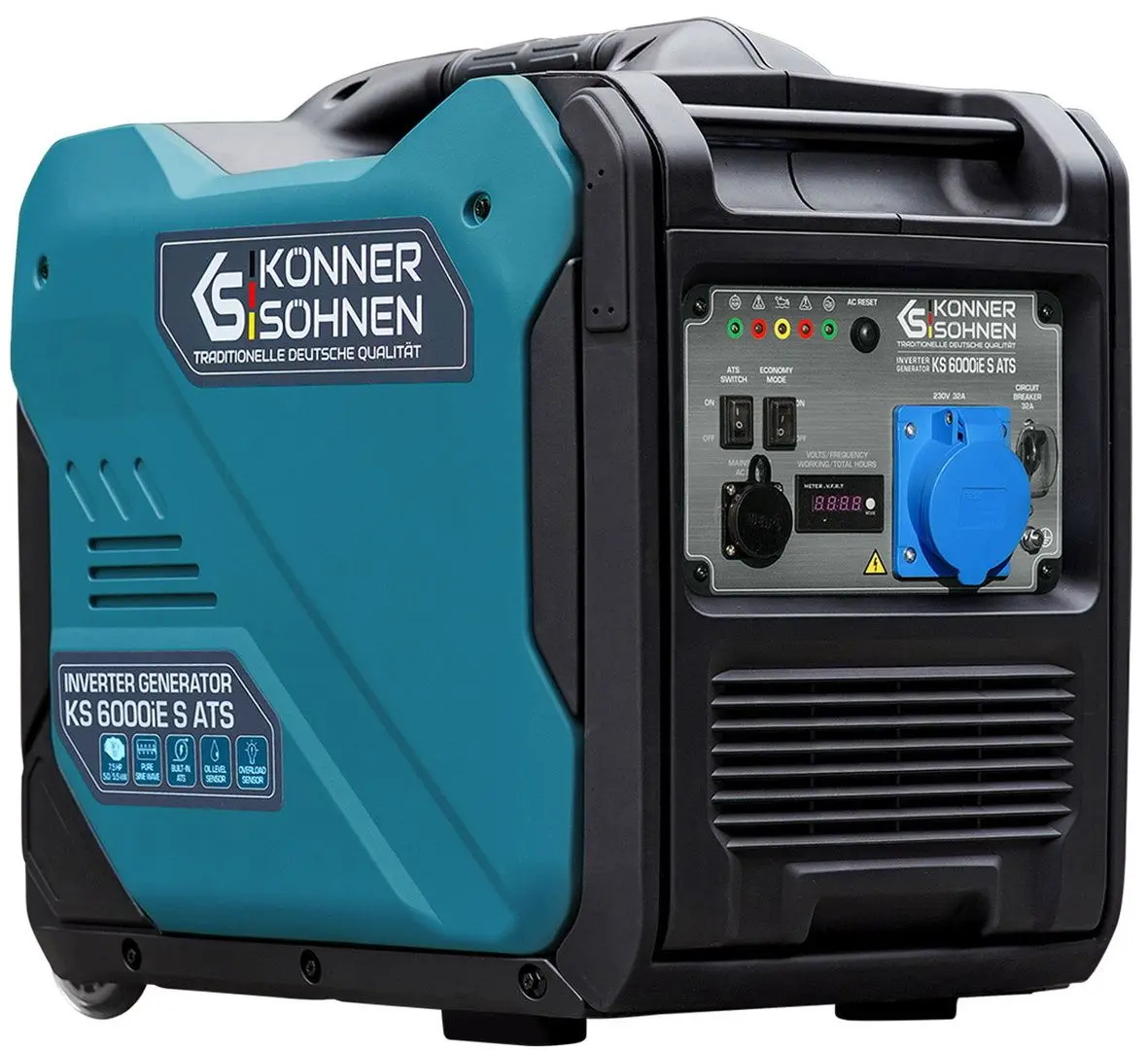 Инверторный бензиновый генератор Konner & Sohnen KS 6000iE S ATS - 3