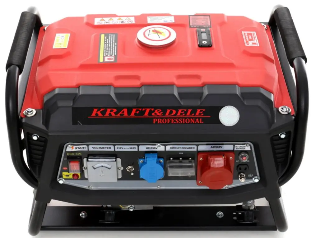 Бензиновый генератор Kraft&Dele Professional KD137 (Red/Black)