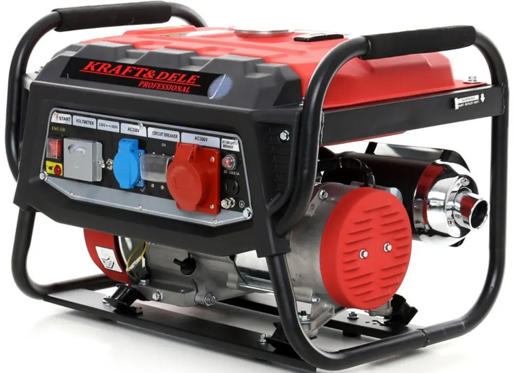 Бензиновый генератор Kraft&Dele Professional KD137 (Red/Black)