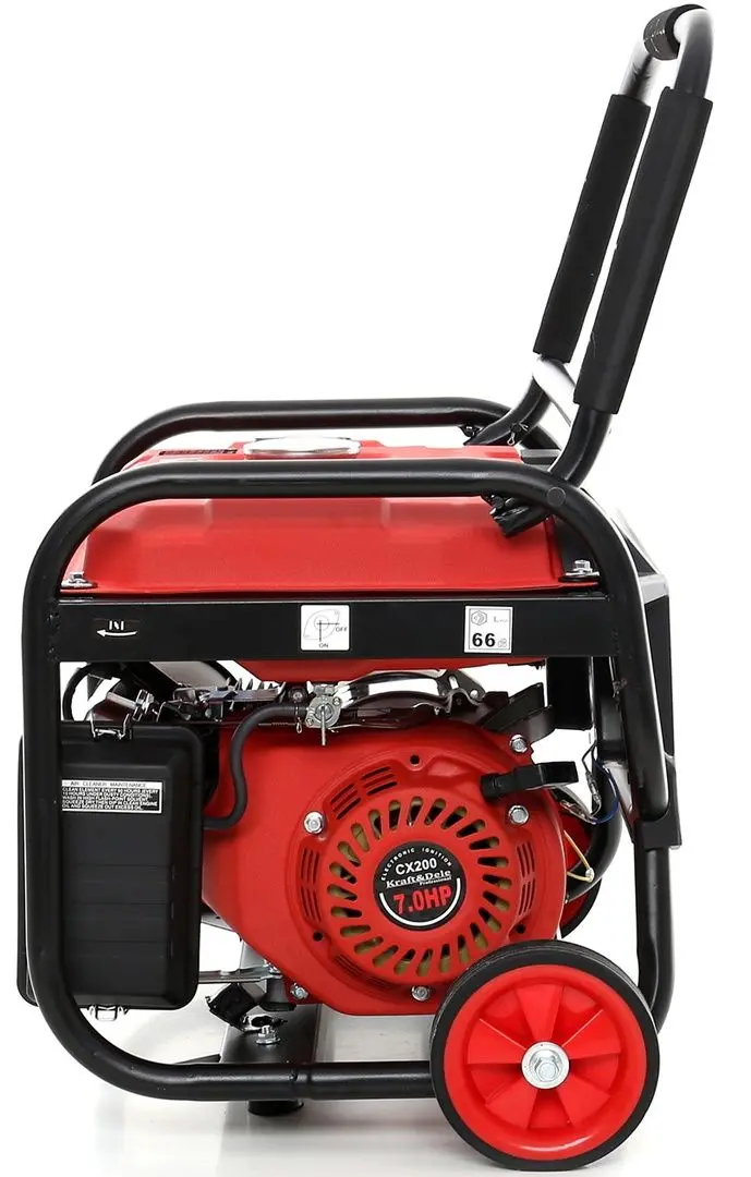 Бензиновый генератор Kraft&Dele Professional KD138 (Red/Black)