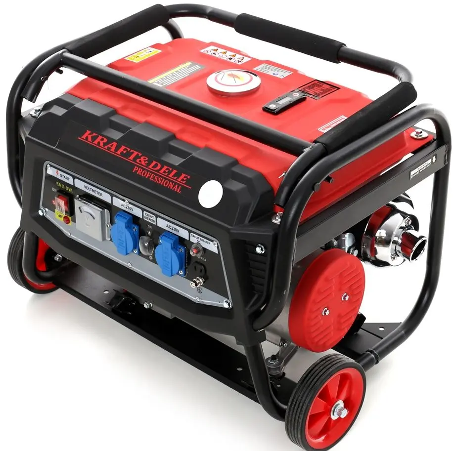 Бензиновый генератор Kraft&Dele Professional KD138 (Red/Black)