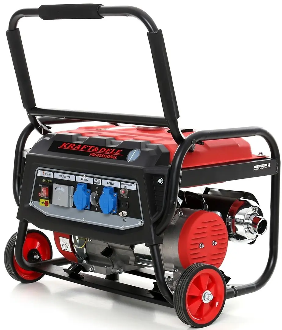 Бензиновый генератор Kraft&Dele Professional KD138 (Red/Black)