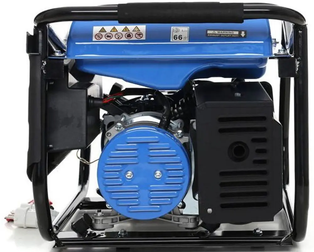Бензиновый генератор Kraft&Dele Professional KD141 (Blue/Black) - 3