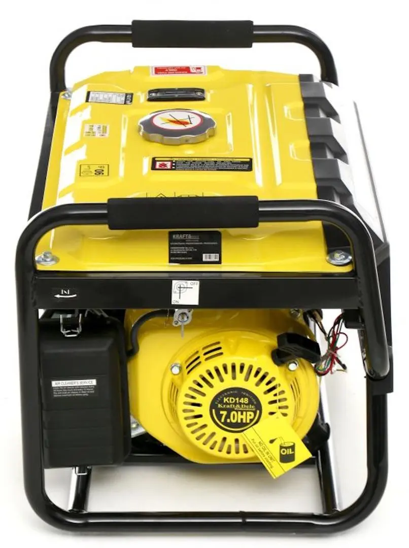Generator pe benzina Kraft&Dele Professional KD149 (Black/Yellow)