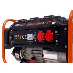 Generator pe benzina cu invertor Kraft&Dele Professional KD160 (Orange/Black) Thumb