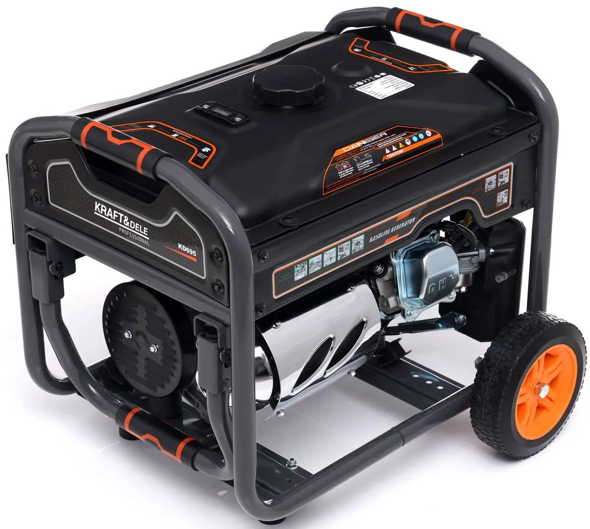 Generator pe benzina Kraft&Dele Professional KD695 (Grey/Black)