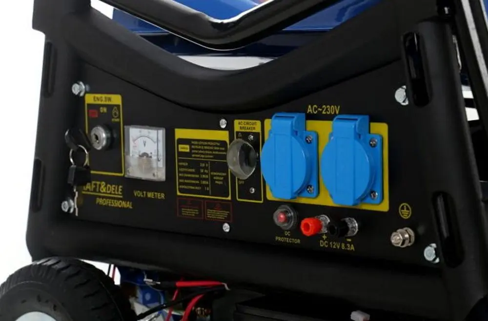 Бензогенератор Kraft&Dele Professional KD144 (Black/Blue)