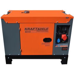 Дизельный генератор Kraft&Dele Professional KD153 (Orange/Grey) Thumb