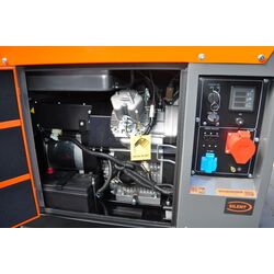 Дизельный генератор Kraft&Dele Professional KD153 (Orange/Grey) Thumb