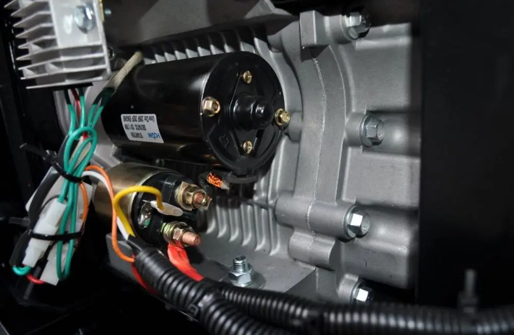 Дизельный генератор Kraft&Dele Professional KD153 (Orange/Grey) - 7