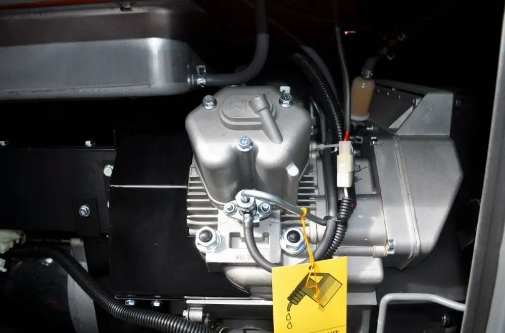 Дизельный генератор Kraft&Dele Professional KD153 (Orange/Grey) - 6