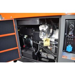 Дизельный генератор Kraft&Dele Professional KD154 (Orange/Grey) Thumb
