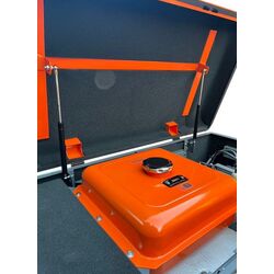 Дизельный генератор Kraft&Dele Professional KD198 (Orange/Grey) Thumb