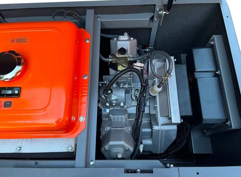 Дизельный генератор Kraft&Dele Professional KD198 (Orange/Grey)