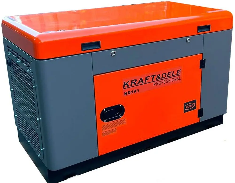 Generator pe diesel Kraft&Dele Professional KD199 (Orange/Grey)
