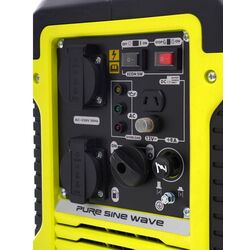 Инверторный бензиновый генератор Kraft&Dele Professional KD133 (Black/Yellow) Thumb