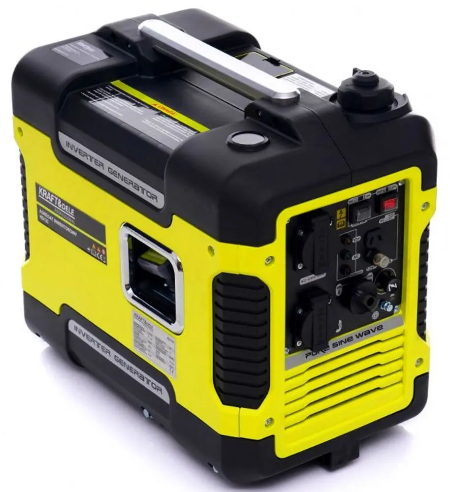 Инверторный бензиновый генератор Kraft&Dele Professional KD133 (Black/Yellow)