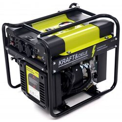 Инверторный бензиновый генератор Kraft&Dele Professional KD134 (Black/Yellow) Thumb