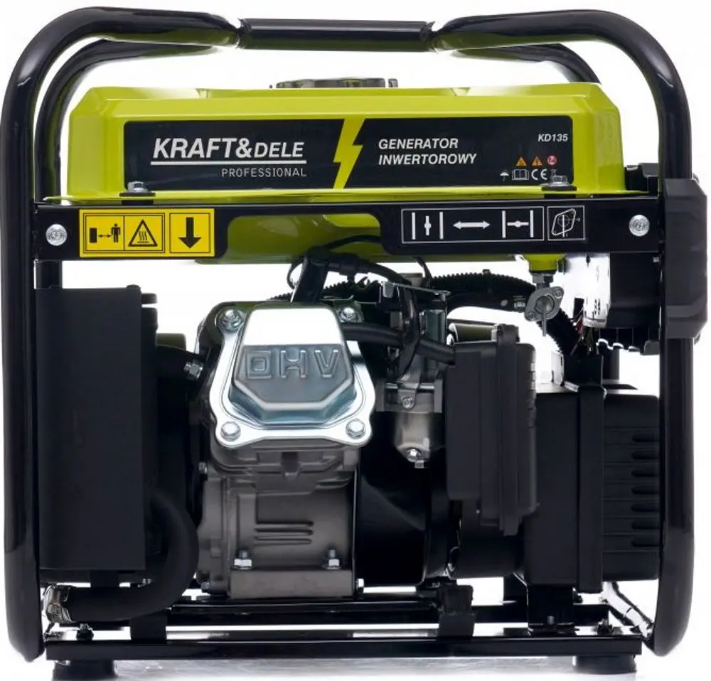 Generator pe benzina cu invertor Kraft&Dele Professional KD135 (Black/Yellow) - 7