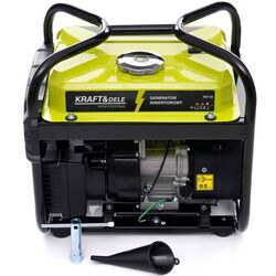 Generator pe benzina cu invertor Kraft&Dele Professional KD135 (Black/Yellow) Thumb