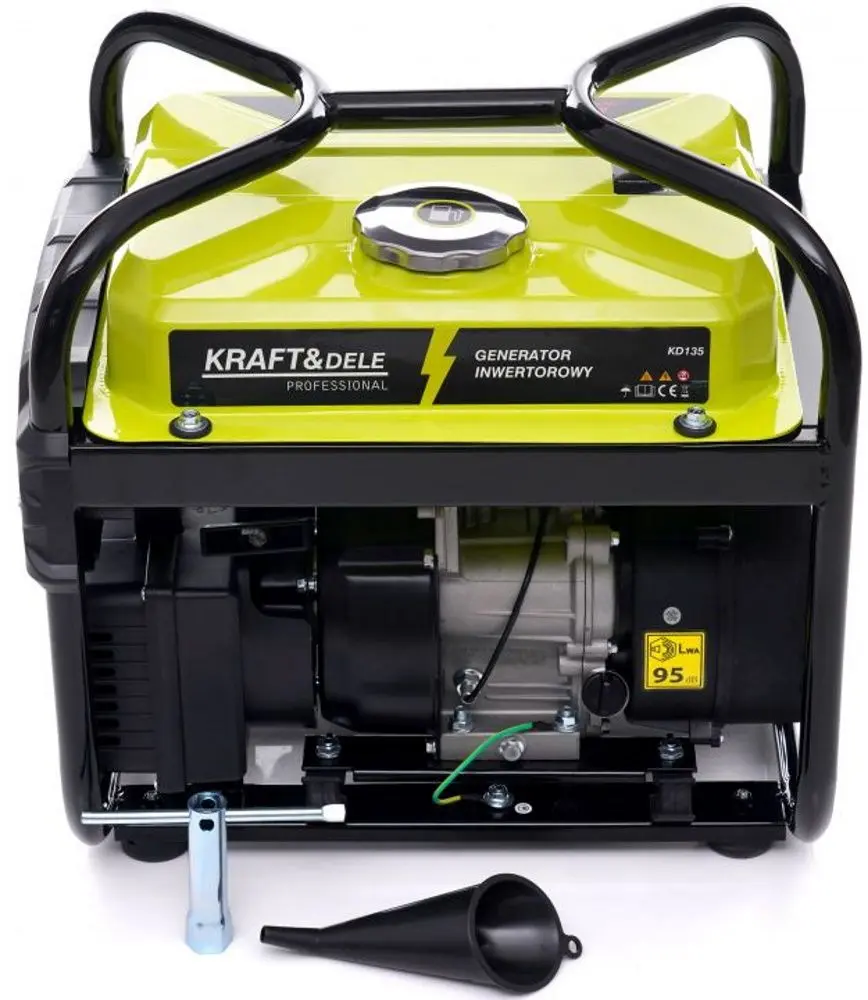 Generator pe benzina cu invertor Kraft&Dele Professional KD135 (Black/Yellow) - 6