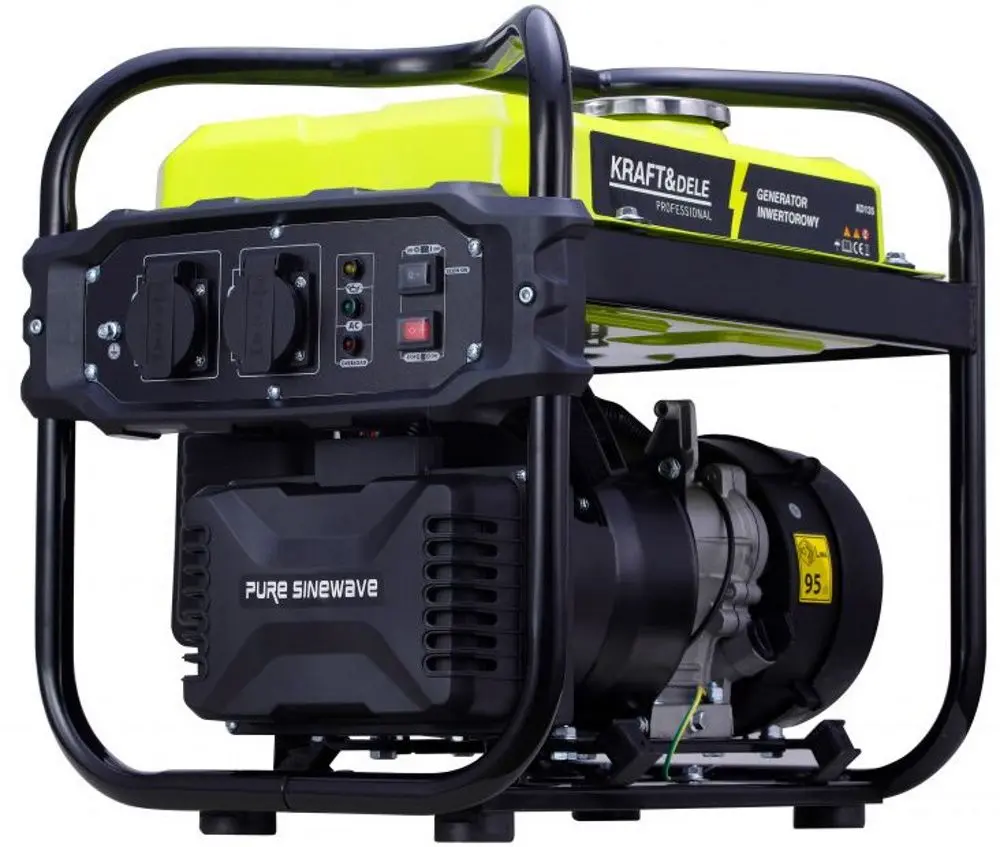 Generator pe benzina cu invertor Kraft&Dele Professional KD135 (Black/Yellow) - 5