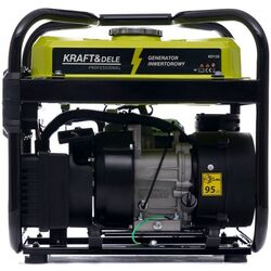 Generator pe benzina cu invertor Kraft&Dele Professional KD135 (Black/Yellow) Thumb