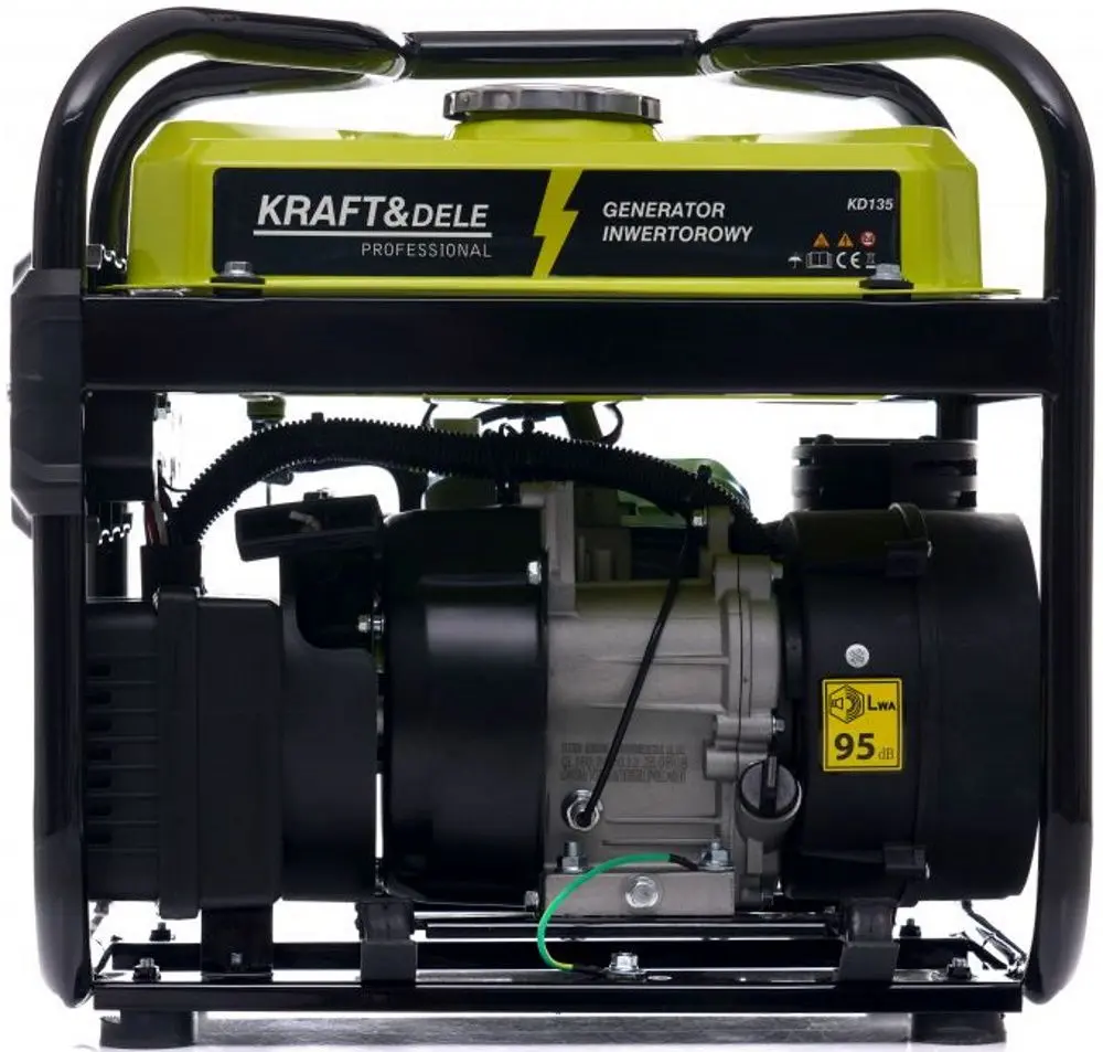 Generator pe benzina cu invertor Kraft&Dele Professional KD135 (Black/Yellow) - 4