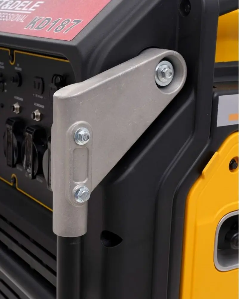 Инверторный бензиновый генератор Kraft&Dele Professional KD187 (Black/Yellow)