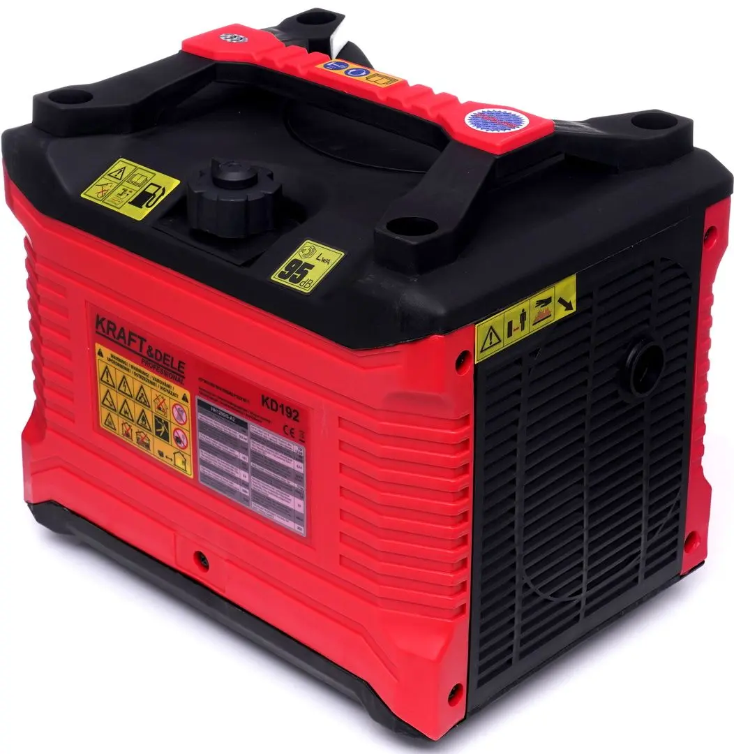 Generator pe benzina cu invertor Kraft&Dele Professional KD192 (Black/Red)