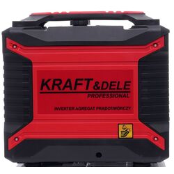 Инверторный бензиновый генератор Kraft&Dele Professional KD193 (Red/Black) Thumb